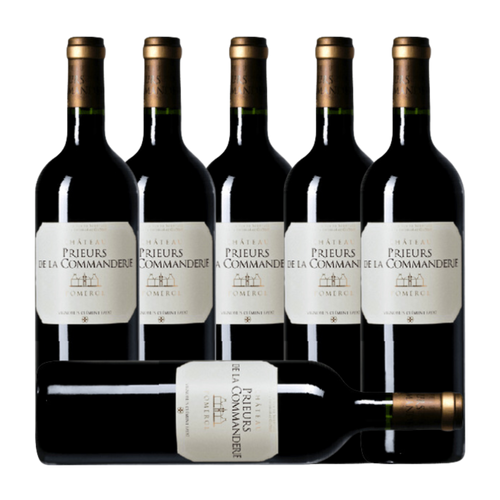 Chateau Prieurs de la Commanderie Pomerol 2020 (6 Bottle Case)