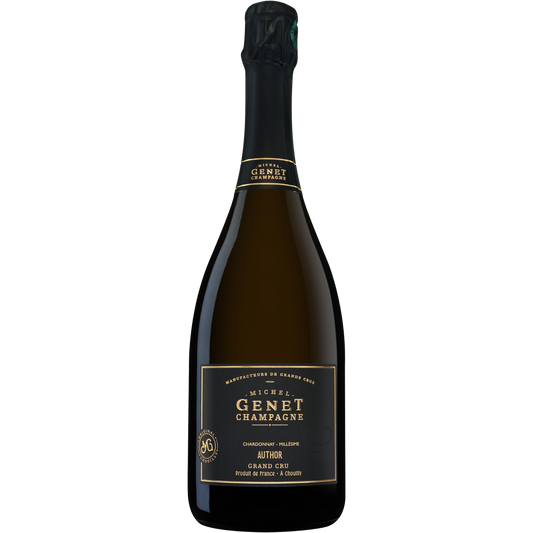 Michel Genet Author Blanc de Blancs Grand Cru Champagne 2014