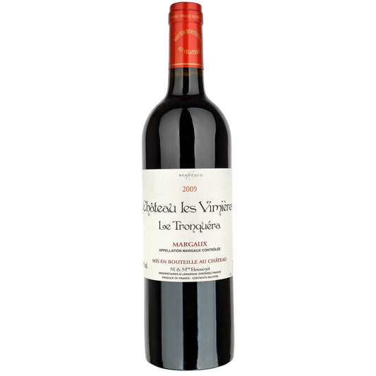 Chateau Les Vimieres Le Tronquera Margaux 2009